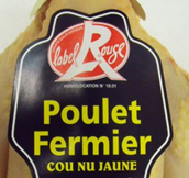 Poulet fermier Label Rouge