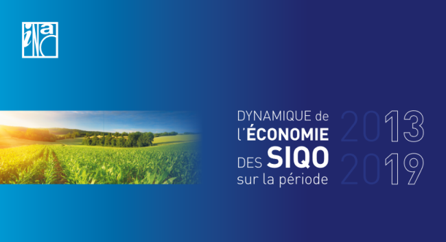 Brochure dynamique de l'économie des SIQO sur la période 2013-2019