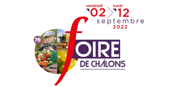 Visuel foire de Châlons-en-Champagne 2022